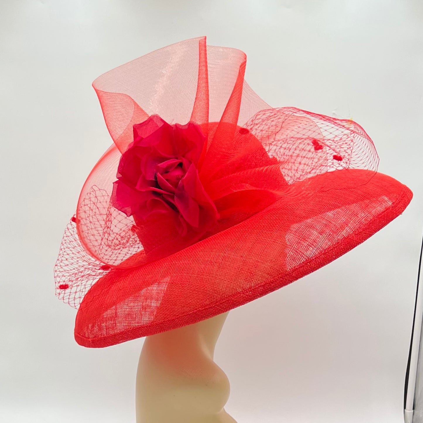 Red Hat for Derby or Special Occasion