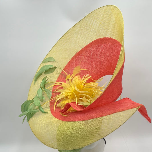 Large, Sculpted Hat for the Kentucky Derby